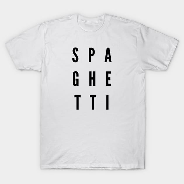 sPAGHETTI T-Shirt by Nada's corner